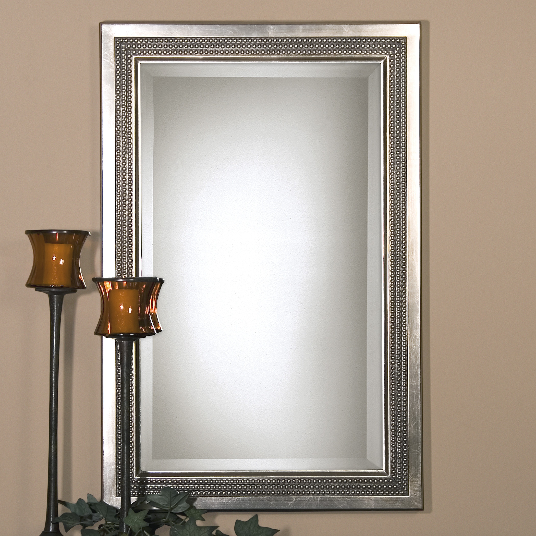 Uttermost Mirrors Triple Beaded Vanity Mirror 14411 B - Wenz Home